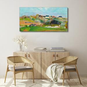 Obraz na plátně Obraz na plátně Krajina v Le Pould Gauguin