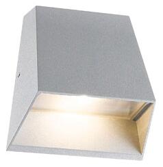 ACA DECOR Venkovní nástěnné LED svítidlo ITIS Grey 7W/230V/3000K/329Lm/110°/IP54, šedé