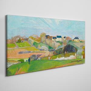 Obraz na plátně Obraz na plátně Krajina v Le Pould Gauguin