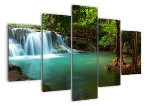 Obraz - panoram vodopádů (150x105cm)