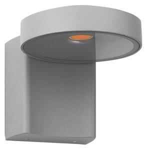 ACA DECOR LED venkovní nástěnné svítidlo POREA 10W/230V/3000K/650Lm/120°/IP54,šedé
