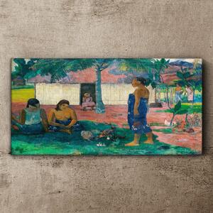 Obraz na plátně Obraz na plátně Proč jsi špatný gauguin