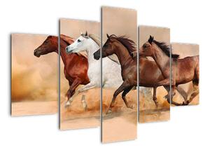 Obraz kůň (150x105cm)