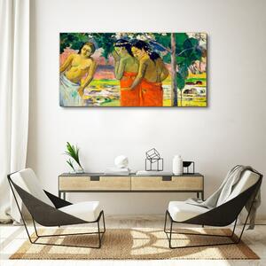 Obraz na plátně Obraz na plátně Ženy příroda gauguin