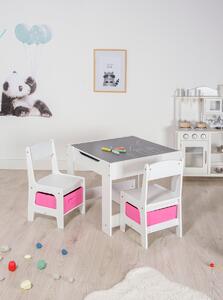 Ourbaby dětský stůl se židlemi 23671