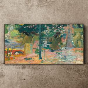 Obraz na plátně Obraz na plátně Ztracený ráj Gauguin