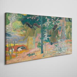 Obraz na plátně Obraz na plátně Ztracený ráj Gauguin