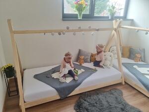 Dětská postel ADEKO Mila VI 190x80 cm přírodní