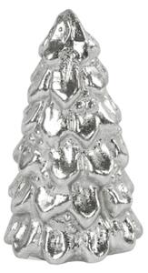 Vánoční dekorace stromeček SILVER SPARK 7,5 cm, stříbrný