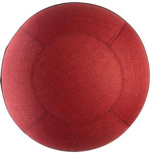 Bloon Paris Červený látkový sedací/gymnastický míč Bloon Original 55 cm