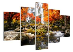 Podzimní krajina, obraz (150x105cm)