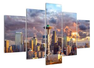 Panorama města - obrazy (150x105cm)