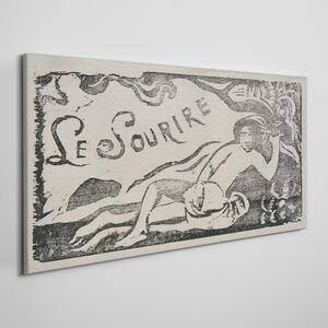 Obraz na plátně Obraz na plátně Le Sourire Gauguin
