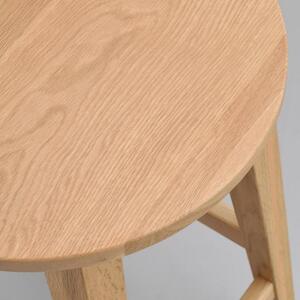 DNYMARIANNE -25% Dubová barová židle ROWICO AUSTIN 65 cm