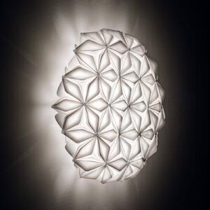 Slamp La Vie L stropní světlo, šířka 71 cm, bílé, stmívatelný, Bílá / opál, Obývací pokoj / jídelna, Plast, Design