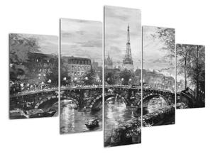 Obraz Paříže na stěnu (150x105cm)