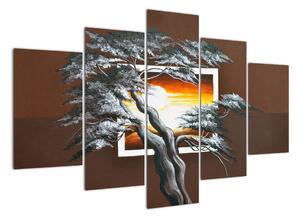 Obraz stromu na stěnu (150x105cm)