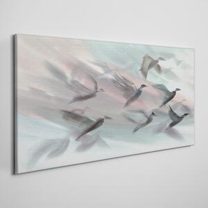 Obraz na plátně Obraz na plátně Abstrakce zvířat ptáků