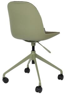 Zelená látková konferenční židle ZUIVER ALBERT KUIP