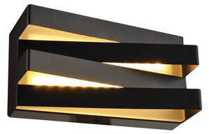 ACA DECOR Nástěnné LED svítidlo Raven Black 12W/3000K/960LM