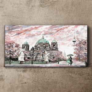 Obraz na plátně Obraz na plátně Moderní Berlínská katedrála