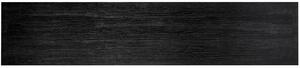 Černý dubový TV stolek Richmond Oakura 185 x 40 cm