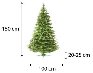 Bestent Vánoční stromek Smrk PE 150cm Royal