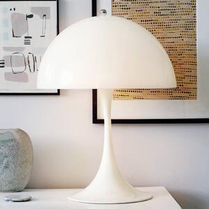 Louis Poulsen Panthella - designová stolní lampa, Bílá / opál, Obývací pokoj / jídelna, Plast, Design