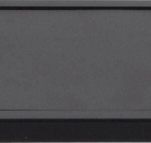 Scandi Černá kovová nástěnná police Cissy 60 x 60 cm
