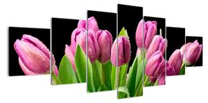 Obraz tulipánů (210x100cm)