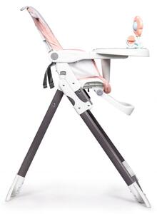 EcoToys Dětská jídelní židlička Medvídek - růžová, HC301-903