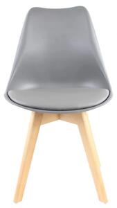 Bestent Jídelní židle šedá skandinávský styl Basic