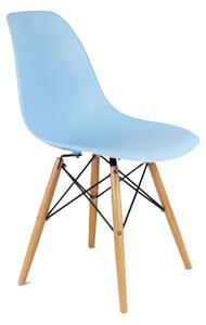 Bestent Jídelní židle modrá skandinávský styl Classic
