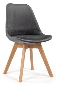 Bestent Jídelní židle 4ks skandinávský styl Grey Glamor