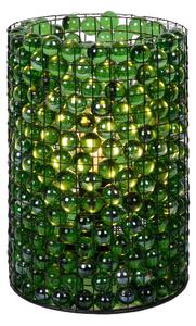 LUCIDE Stolní lampička Marbles Green Ø 15 cm