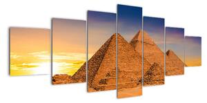 Obraz pyramid (210x100cm)