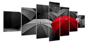 Obraz deštníků (210x100cm)
