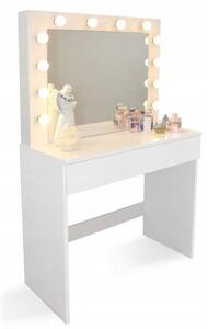 Bestent Toaletní stolek s LED zrcadlem Mademoiselle