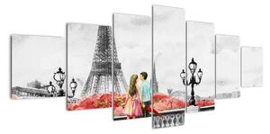 Obraz Paříže (210x100cm)