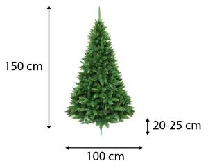 Foxigy Vánoční stromek Jedle 150cm horská