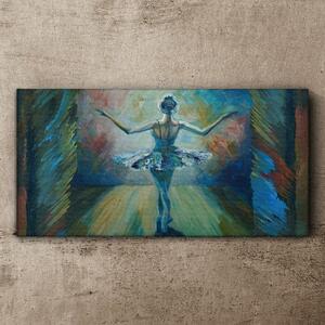 Obraz na plátně Obraz na plátně Abstrakce baletu tanečnice