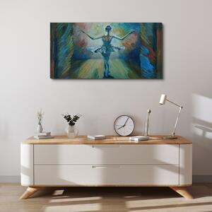 Obraz na plátně Obraz na plátně Abstrakce baletu tanečnice