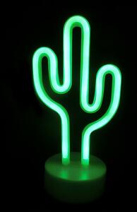 ACA DECOR Neonová lampička - Kaktus