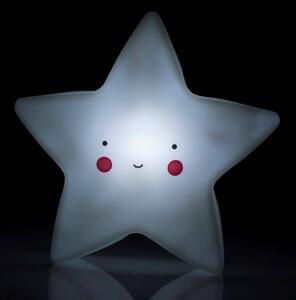 Bestent LED Dětská noční lampa Bílá Hvězdička
