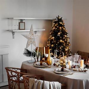 SOLIGHT LED vánoční hvězda stolní, 10x LED, 3x AA