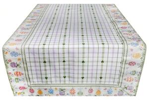 Veľkonočný behúň na stôl Vajíčka 45x150 cm Barva Vícebarevná Rozměry 45x150 cm