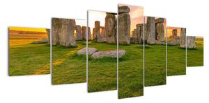 Moderní obraz - Stonehenge (210x100cm)