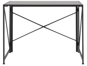 Černý pracovní skládací stůl Tenzo Fold 100 x 50 cm