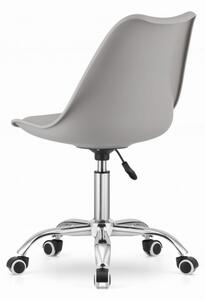 Bestent Kancelářská židle šedá skandinávský styl BASIC