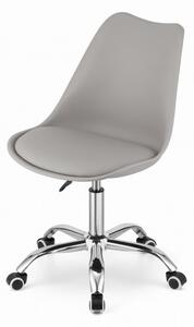 Bestent Kancelářská židle šedá skandinávský styl BASIC